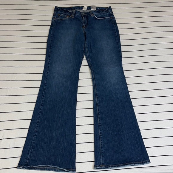 Vintage Lucky Brand Sweet N Low USA Made Flared Leg Jeans Size 8 - Picture 4 of 15